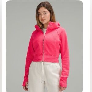Lululemon Scuba Full-Zip Cropped Hoodie
